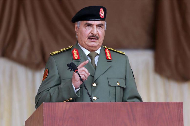 Libyan commander Khalifa Haftar