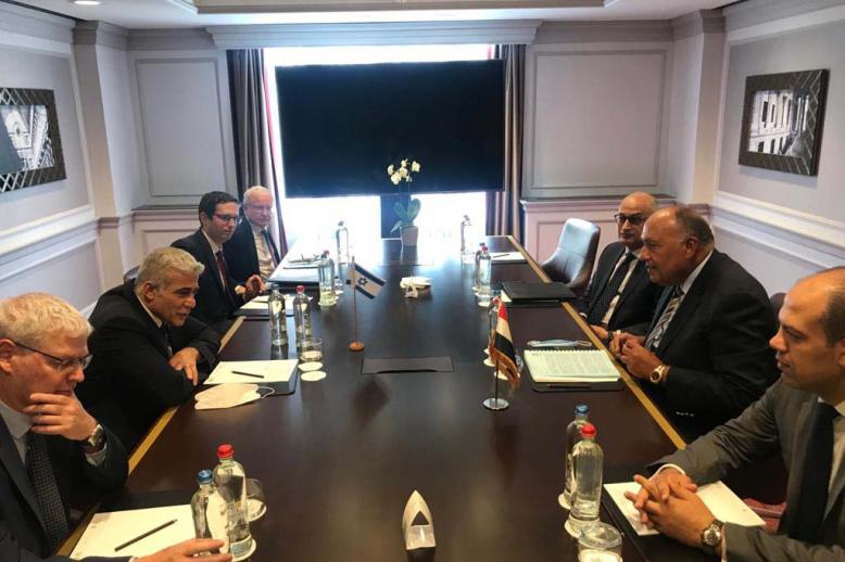 The two delegations met in Brussels 