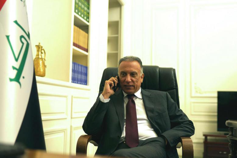 رئيس الوزراء العراقي مصطفى الكاظمي