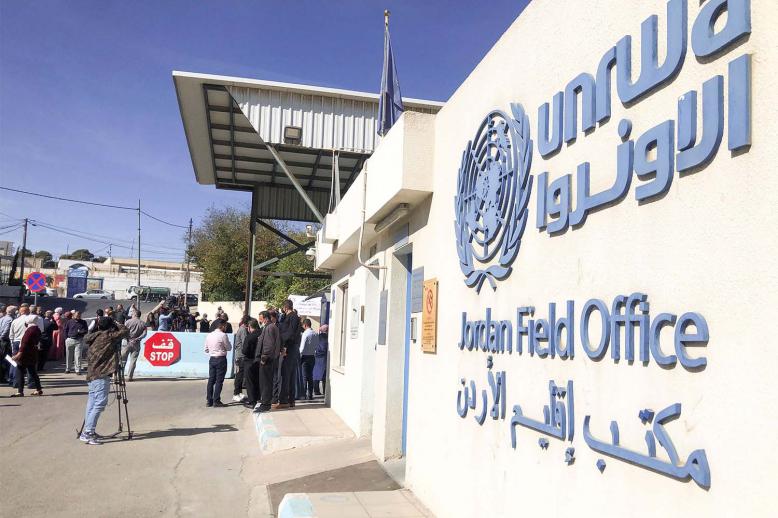 UNRWA runs schools, clinics and food distribution programs for millions of registered Palestinian refugees across the Middle East