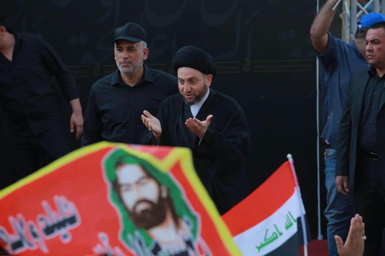 عمار الحكيم يطالب بتجاوز المغامرات السياسية في اشارة الى اطروحات الصدر