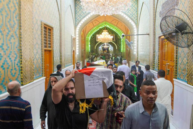 The Iraqi government sought the meeting after the July 20 artillery attack that killed 9 Iraqi tourists and injured 33 other people