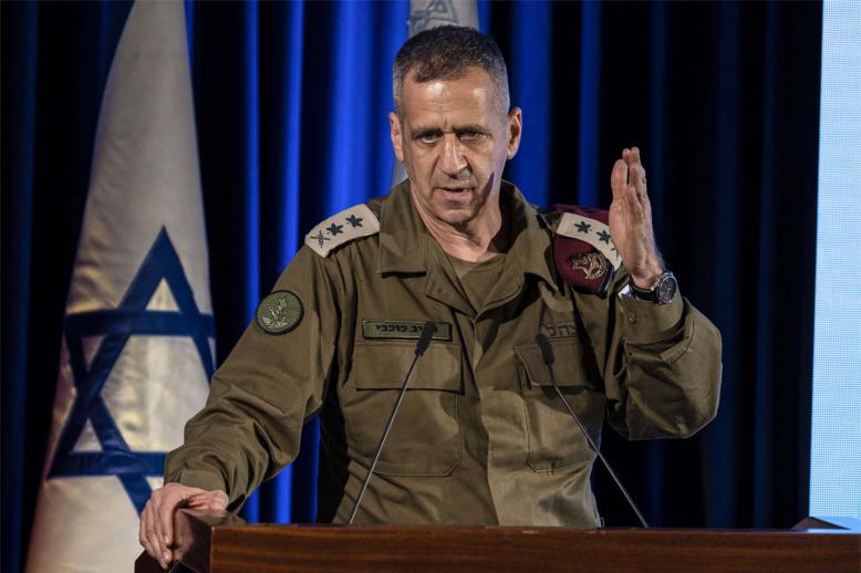 Kochavi took unusually sharp aim at Netanyahu's coalition agreements with hardline Jewish settler activists 