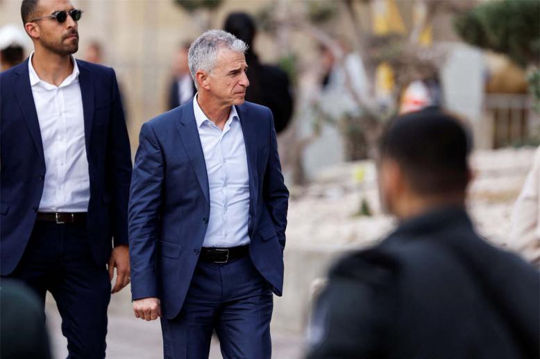 David Barnea, the head of the Israeli Mossad
