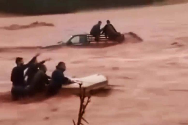 Authorities declared a state of extreme emergency