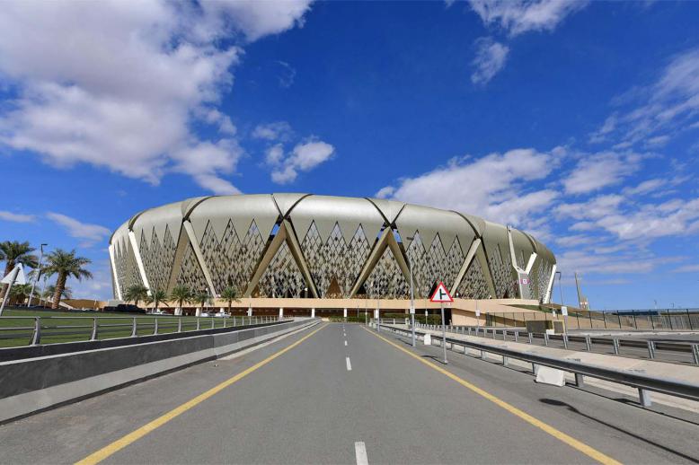Saudi Arabia's King Abdullah Sports City stadium in Jeddah