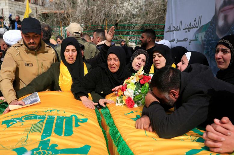 ارتفاع حصيلة قتلى حزب الله يثير صدمة في صفوف أنصاره