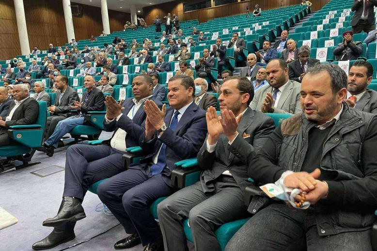 اجتماع مجلس النواب الليبي للتصويت على حكومة الدبيبة