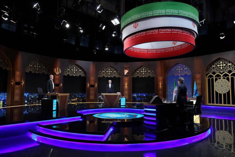 مناظرة في الانتخابات الرئاسية الإيرانية بين سعيد جليلي ومسعود بيزشكيان