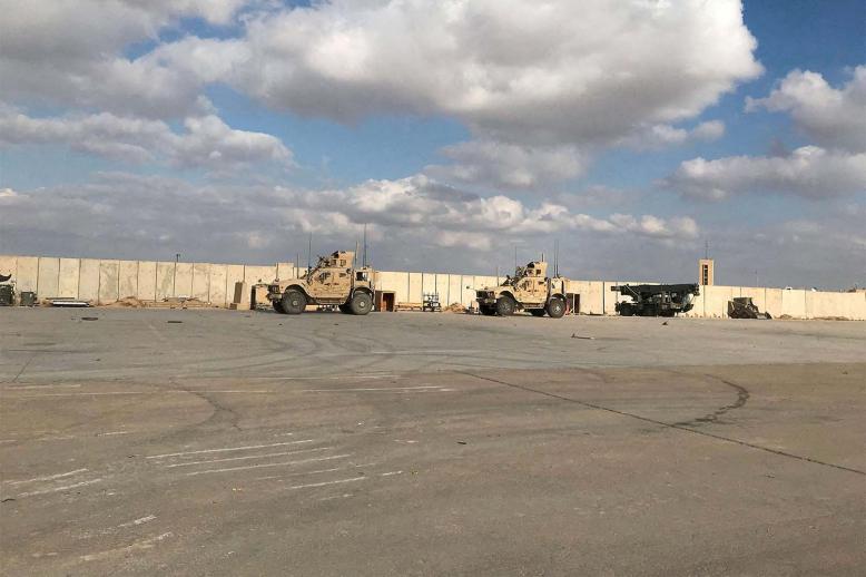 A US military base in Iraq
