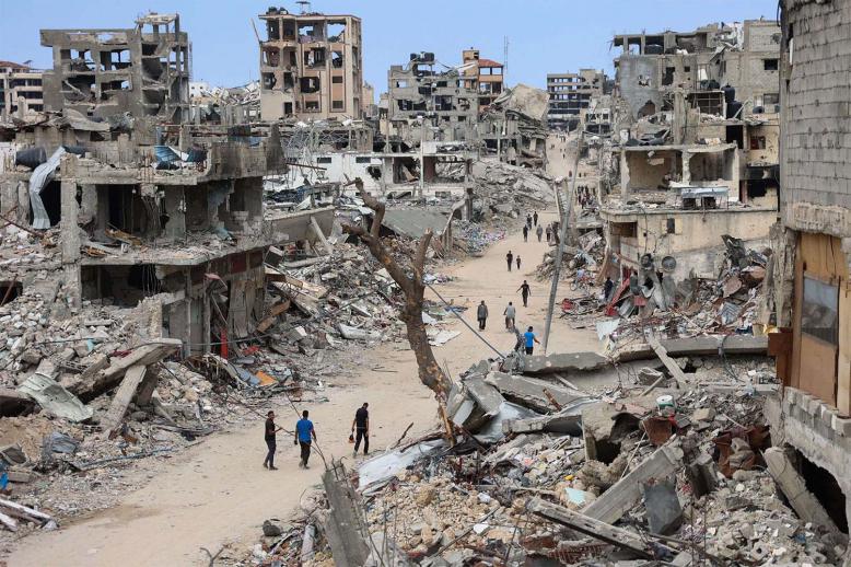 Gaza reduced to rubble