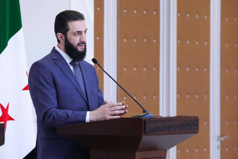 أحمد الشرع رئيس الإدارة السورية الجديدة