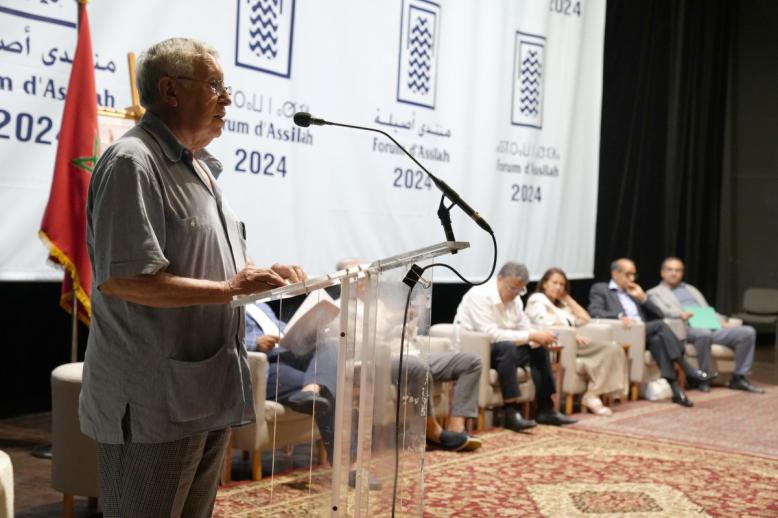 محمد بن عيسى في موسم أصيلة 2024