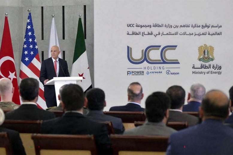 The agreement marks a crucial step in Syria's infrastructure recovery plan