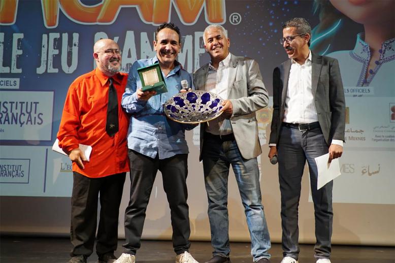 Beyoud (2nd L) was one of the key players behind FICAM's international fame