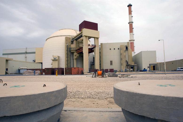 A view of the reactor at Iran's nuclear power plant in Bushehr