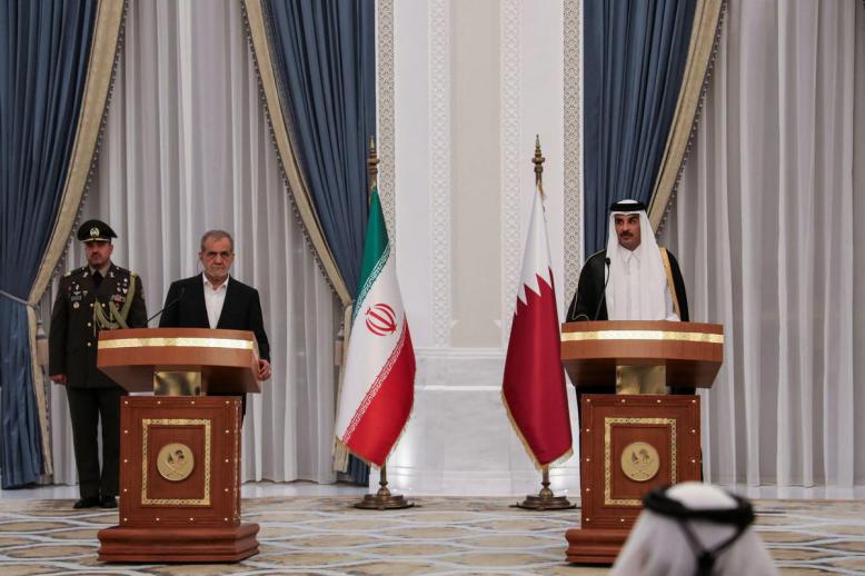 ندوب شابت العلاقات بين قطر وإيران