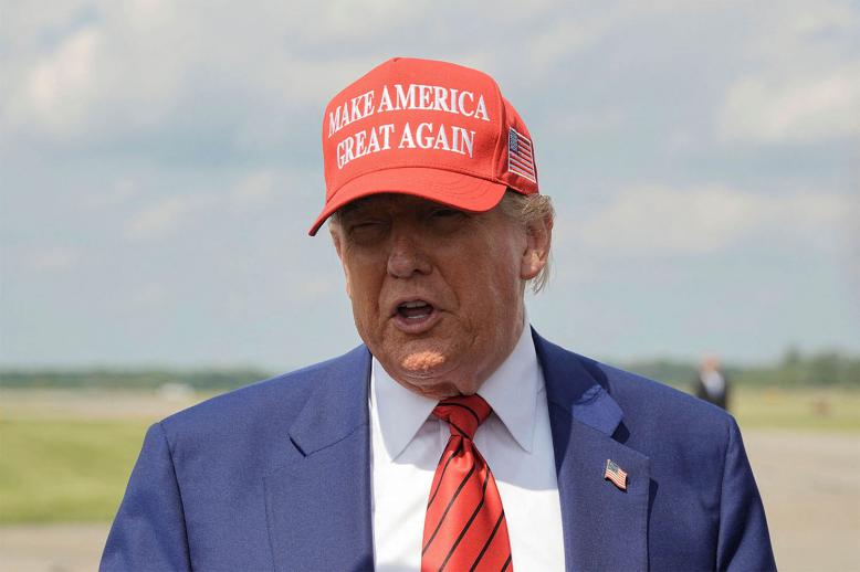 US President Donald Trump