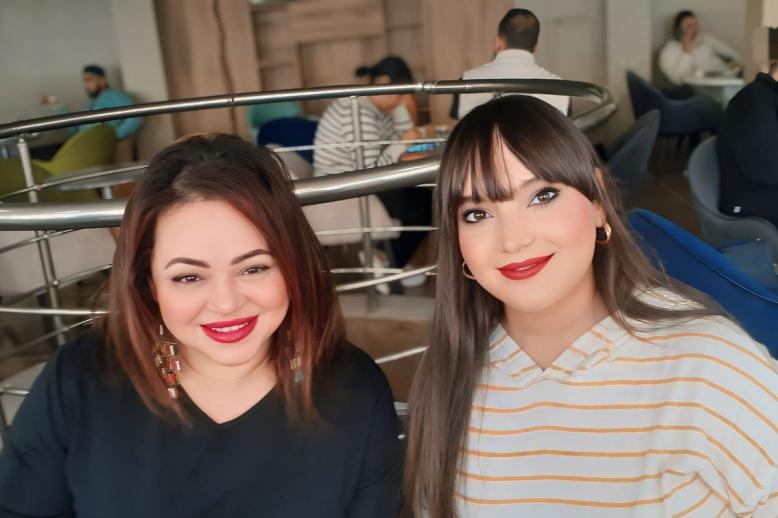 فدوى منصوري وكوثر بالحاج