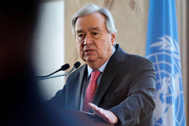 UN Secretary-General Antonio Guterres 
