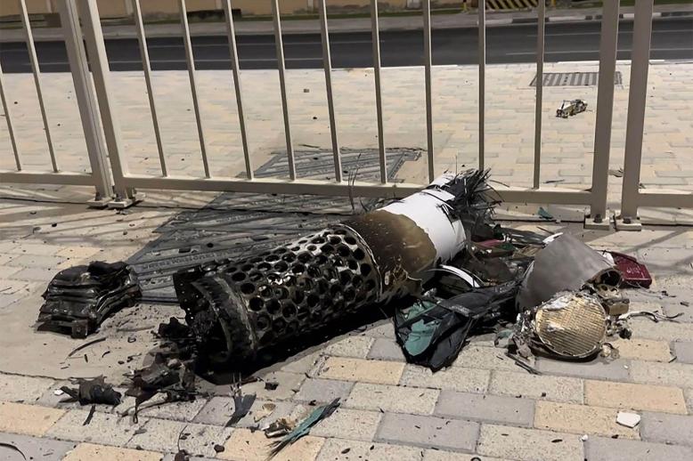 An Iranian missile intercepted over Qatar