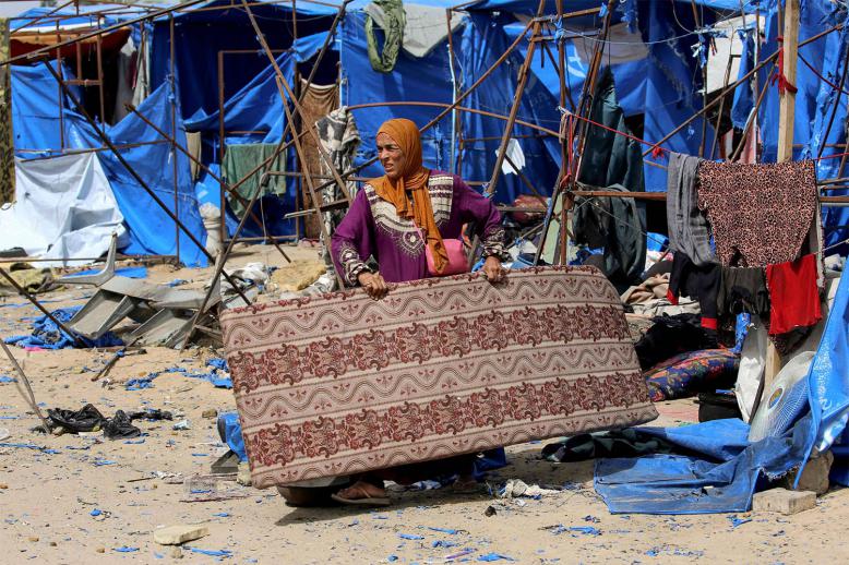 Displaced Gazans