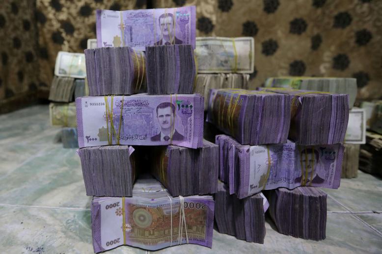 الليرة السورية شهدت انهيارا كبيرا في عهد الأسد