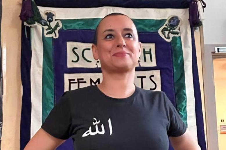 Lachgar's t-shirt sparked a wide condemnation on social media