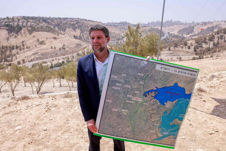 Israeli far-right Finance Minister Bezalel Smotrich