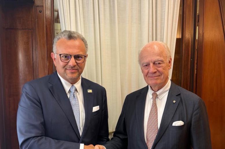 الاجتماع بين بولس ودي ميستورا لم يكن مجرد اجتماع بروتوكولي