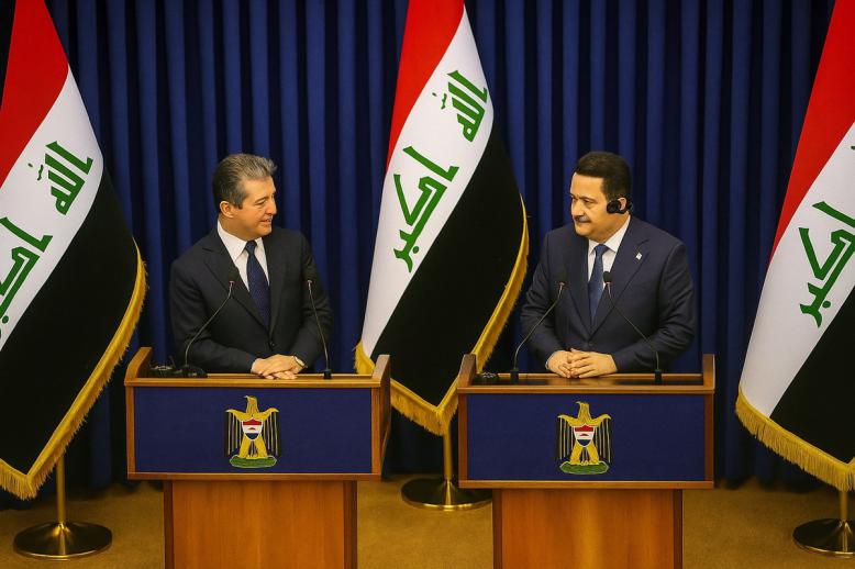 مسرور بارزاني يلعب دورا محوريا ومهما في إدارة حوار صعب ومعقد مع بغداد