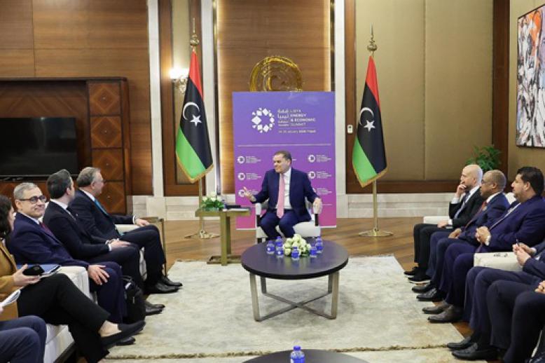 الدبيبة يبحث عن دعم ترامب كون سياسات الاخير ترتكز على عقد الصفقات الاقتصادية