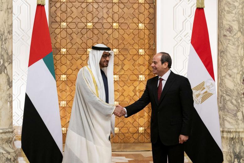 تعاون مستمر بين مصر والامارات في ملفات عديدة من بينها الوضع في غزة