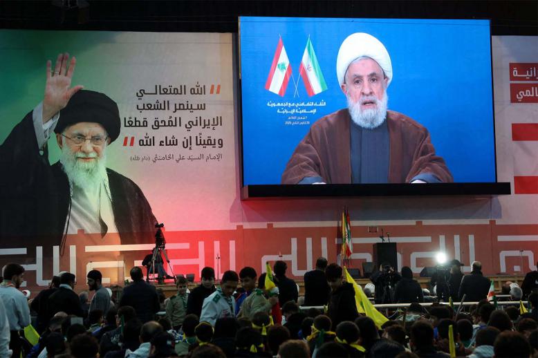 Qassem warned a war on Iran this time will ignite the region