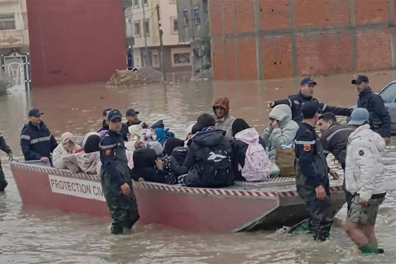 Ceaseless efforts from the civil protection to ensure the inhabitants' safety