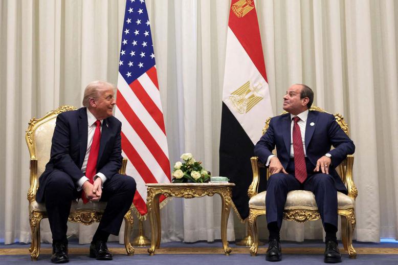 Sisi and Trump last met in the Red Sea resort of Sharm el-Sheikh in October