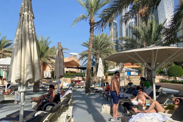 زوار من كافة أنحاء العالم 