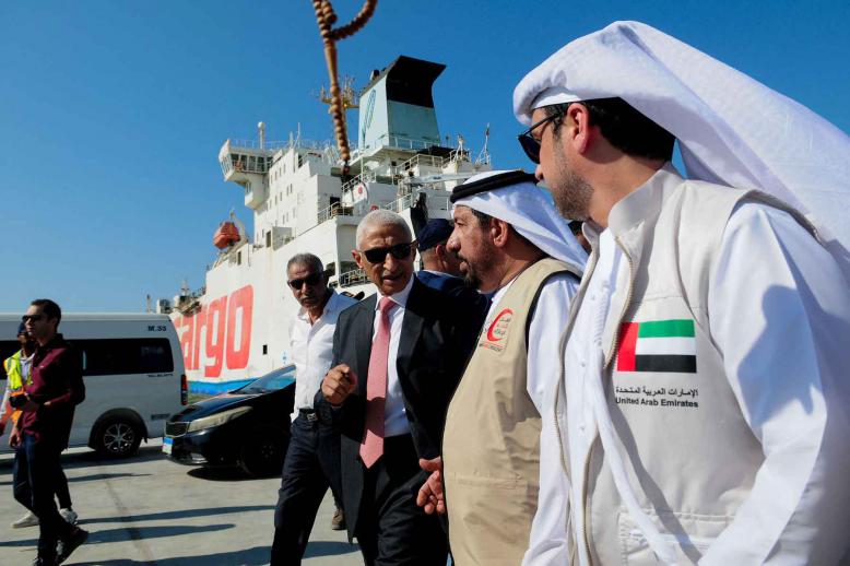 At forefront of Gaza reconstruction efforts