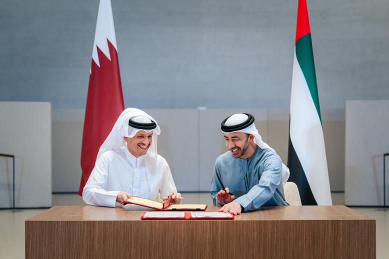عبدالله بن زايد ومحمد بن عبدالرحمن