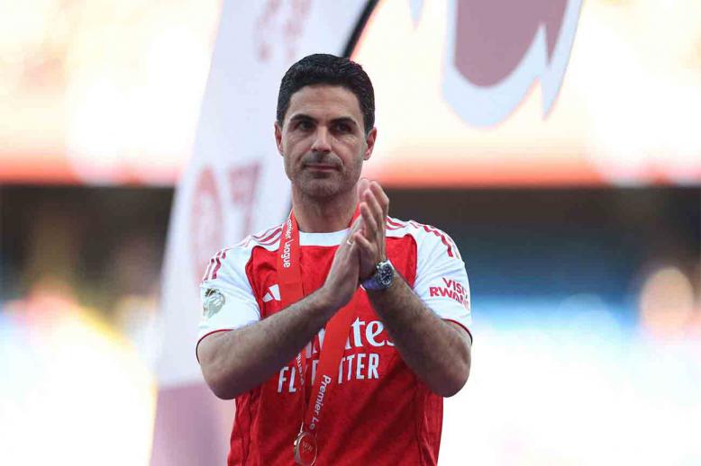 Arteta delivered the club's first Premier League title in 22 years
