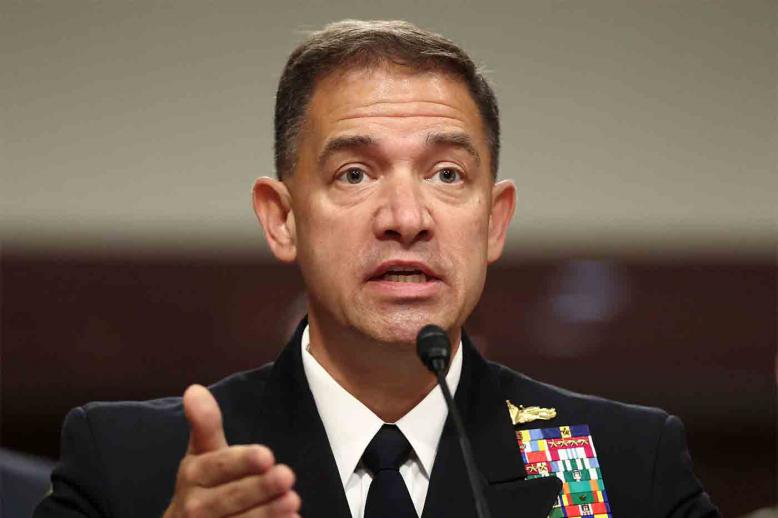 US Admiral Brad Cooper, head of US Central Command
