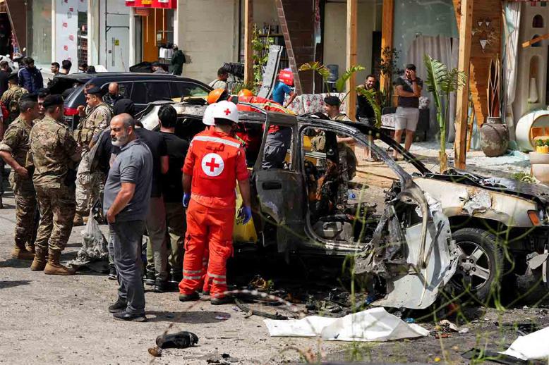 Lebanon's health ministry says the dead include two children