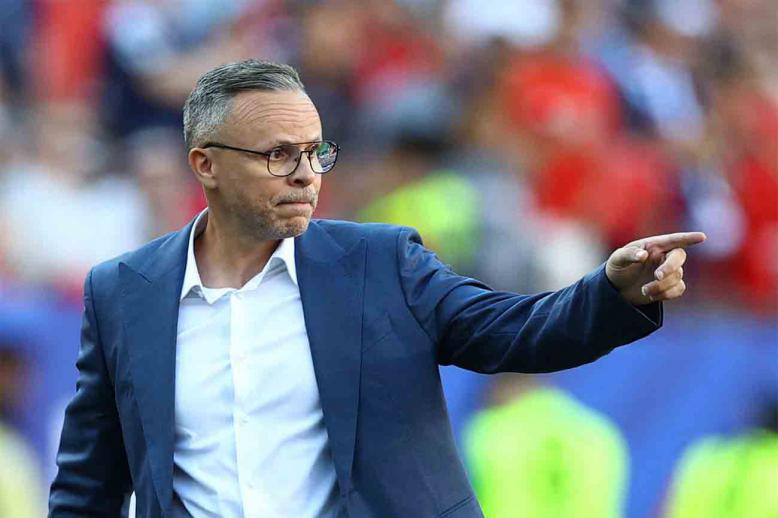 Morocco's coach Mohamed Ouahbi 