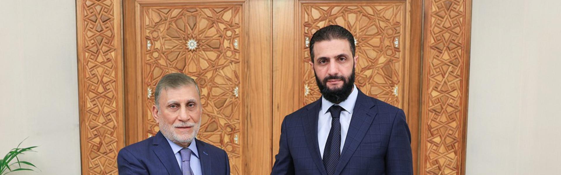 العراق يرغب بمزيد من الانفتاح على سوريا الجديدة