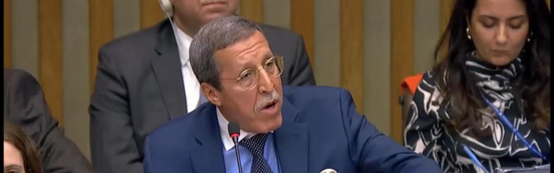 سفير المغرب لدى الأمم المتحدة ينتقد مساعي التشويش على الانتصارات في قضية الصحراء 