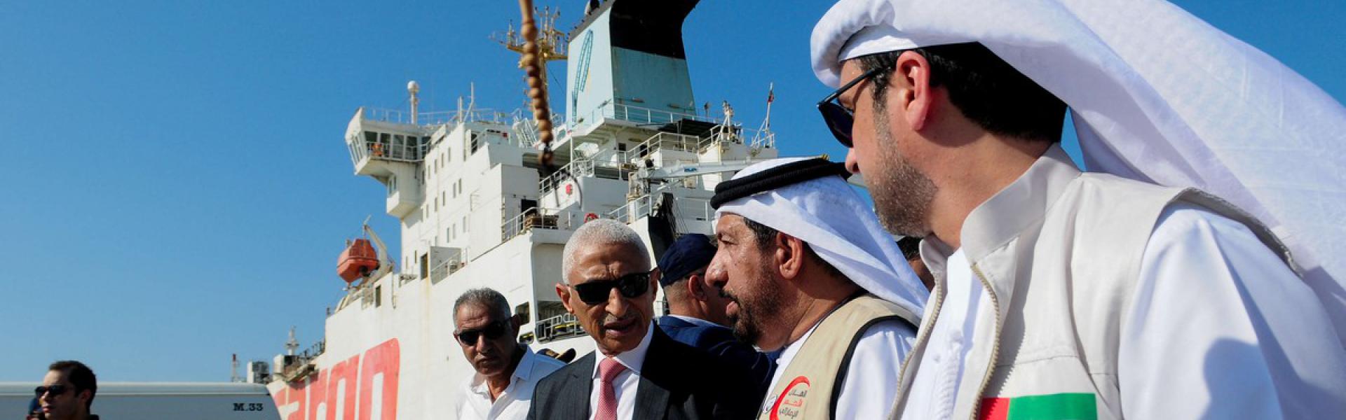 جهود إماراتية لا تهدأ لتخفيف معاناة سكان غزة 