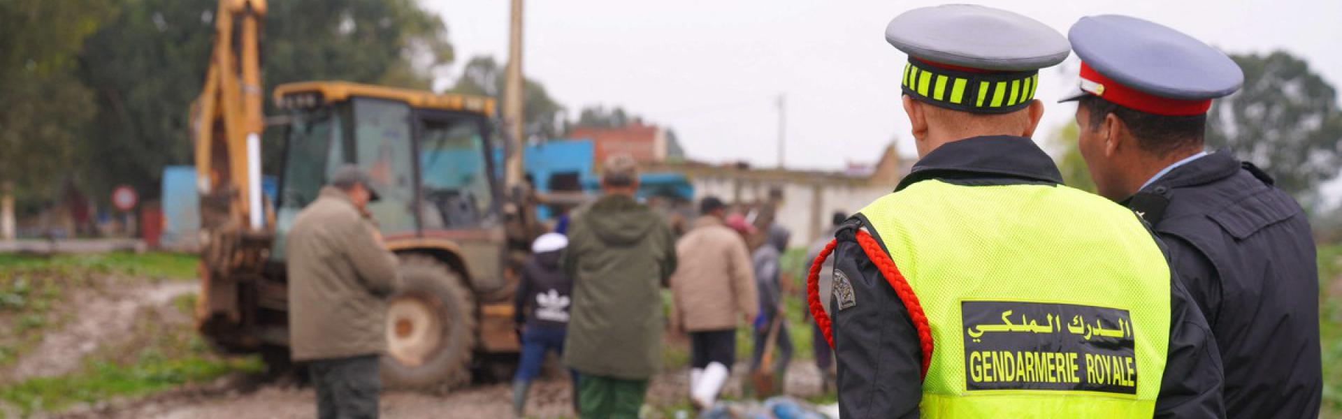 سرعة الاستجابة خففت من حدة الكارثة الطبيعية 