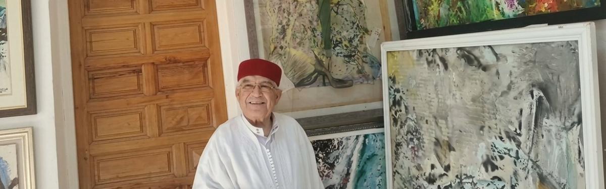 الفنان التشكيلي محمد بن الهادي الشريف
