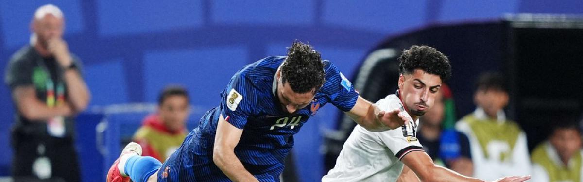 المنتخب العراقي والمنتخب الفرنسي