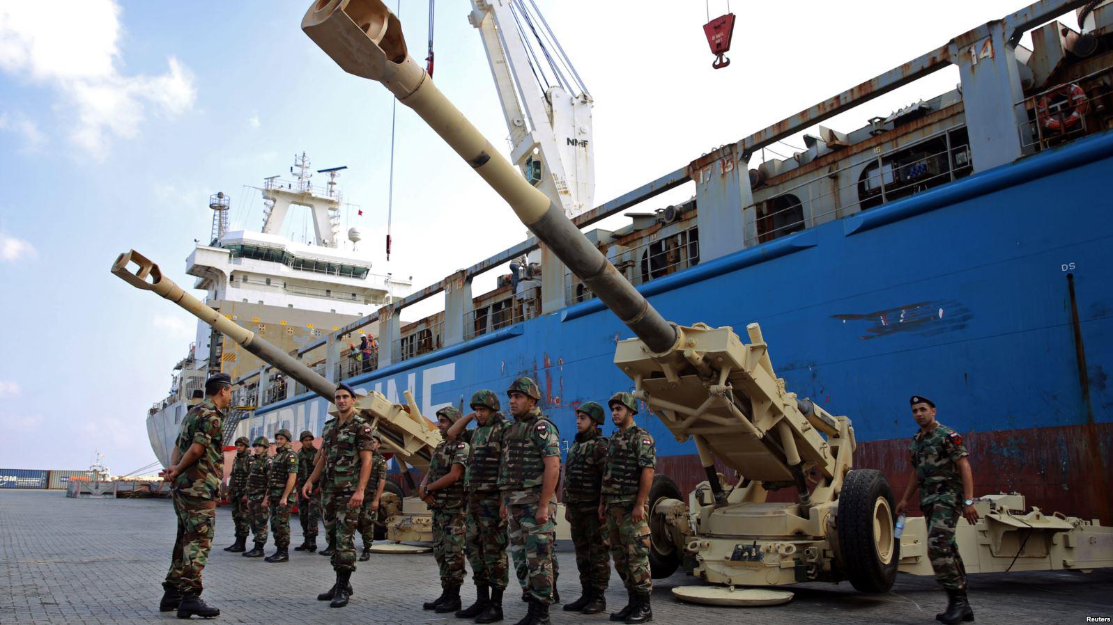 الجيش اللبناني يتسلم مساعدات أميركية